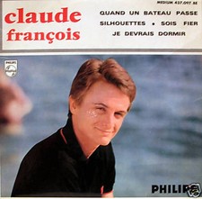 CLAUDE FRANCOIS - quand un bateau passe....45" EP