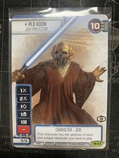 Plo Koon / Mother Talzin - Promo - Star Wars Destiny - LCG Promo - LCG