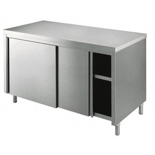 Tavolo 140x70x85 acciaio inox