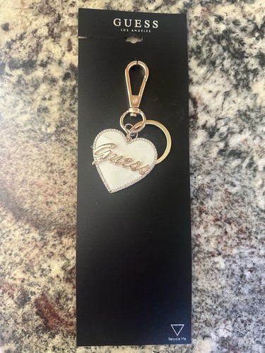 Portachiavi guess cuore oro - guess,