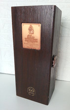 SCATOLA IN LEGNO VUOTA BERTA ROCCANIVO GRAPPA DI BARBERA 1999 DA COLLEZIONE