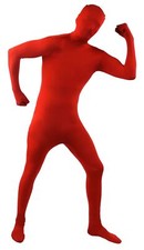 Tuta pelle rossa uomo - tuta,