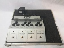 Koch Pedaltone PT-Pedaliera Valvolare-Tube Preamplifier guitar-Fly Case incluso