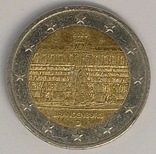 Moneta euro germania - moneta,
