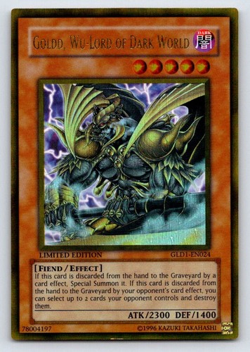 Tcg holo goldd - yu-gi-oh!,