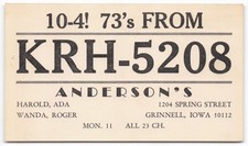 Cartolina d'epoca KRH-5208 CB