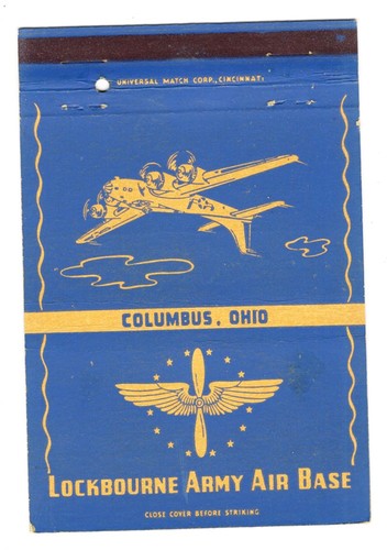 Matchbook lockbourne army air - matchbook:,