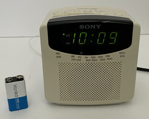 Radio sveglia vintage - am/fm,
