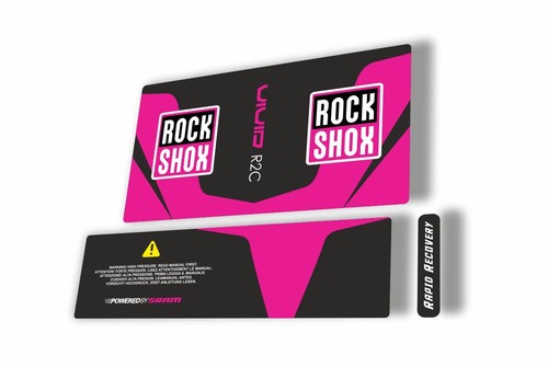 Adesivo decalcomania rock shox - decalcomania,