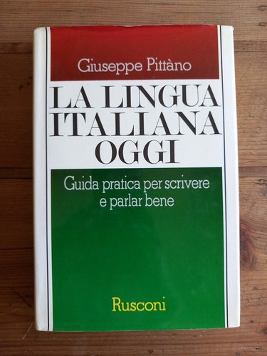 Pittano lingua italiana - -,