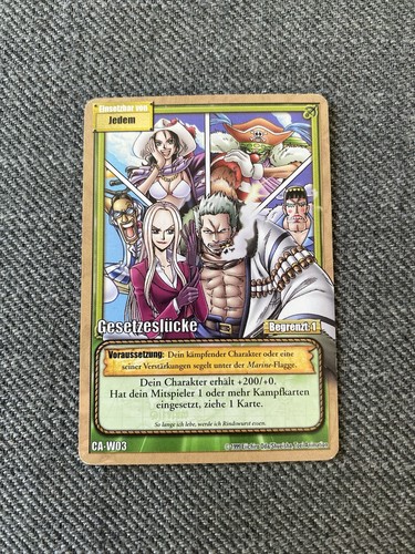 One piece lacuna legale - one,