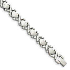 Bracciale scalpello acciaio - bracciale,