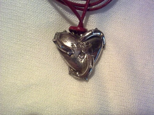 Collana ciondolo cuore kris - collana,