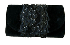 Borsa a mano in velluto e