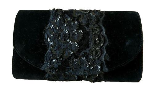 Borsa mano velluto e - velluto,