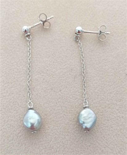 Orecchini pendenti oro bianco - pendenti,