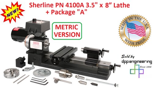 Tornio sherline 4100a - sherline, 3,5"