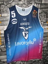 Maglia basket Fortitudo Bologna Kontatto basketball  #5  vest canotta  match