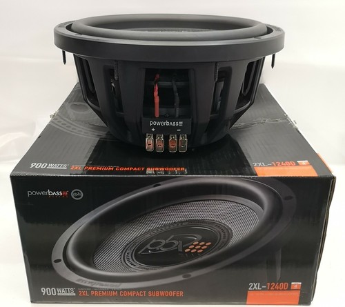 Powerbass 2xl 1240d subwoofer - 2xl-1240d,