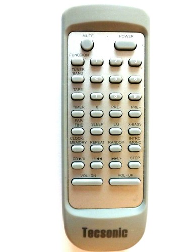 Telecomando hifi tecsonic - hifi,
