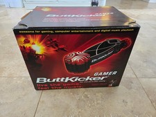ButtKicker Gamer con amplificatore di potenza BKA-130-C e facile montaggio a morsetto - NUOVO IN SCATOLA