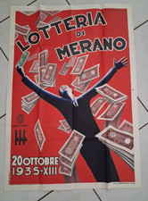 Raro manifesto lotteria di - manifesto,