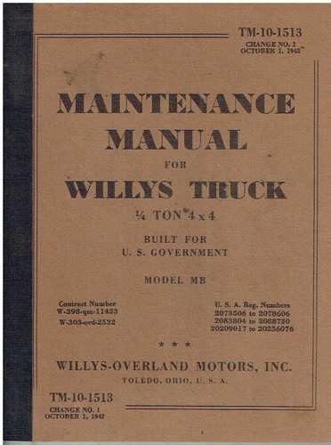 Willys jeep model 25 ton - willys,