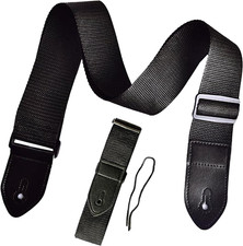 Tracolla per Chitarra Elettrica, Acustica, Basso E Ukulele - Regolabile per Adul