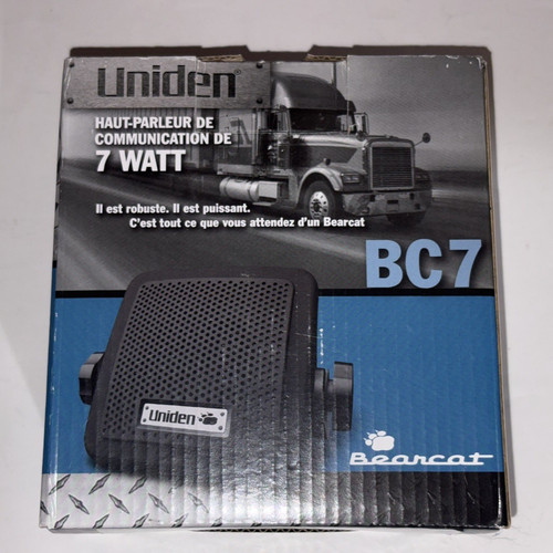 Uniden bearcat bc7 - bearcat, cb