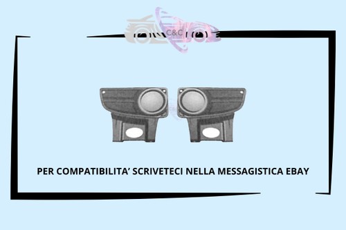 Kit griglie paraurti anteriore - paraurti,