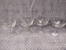 Coppe cristallo vintage retrò champagne cocktail spumante made in France 4 pezzi
