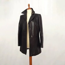 Carpe Diem MA+ Maurizio Altieri Womens Leather Coat Size M