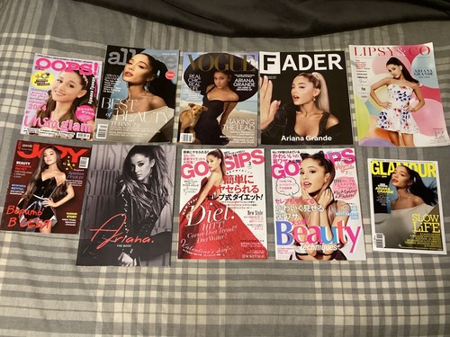 Ariana grande magazines - ariana, lot