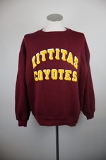 RUSSELL ATHLETIC KITTITAS COYOTES FELPA MAGLIA SPORT UOMO TG. XL VINTAGE MAN