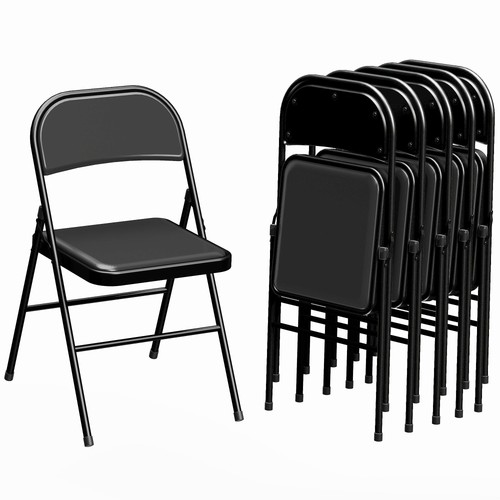 Homcom set sedie pieghevoli - set,