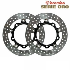 SUZUKI BURGMAN 650 ABS 2013 2014 2015 2016 COPPIA DISCHI FRENO ANTERIORE BREMBO