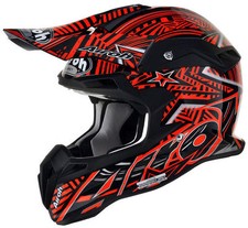 Casco cross AIROH Terminator Stardust | giallo - arancione