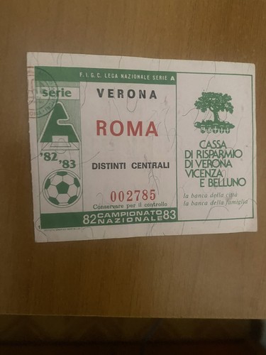Verona roma 1982 198 - verona-roma, 1982/198