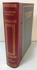 08058 Lb15 Enciclopedia Giuridica IV - ATTO-BENE - Treccani 1988