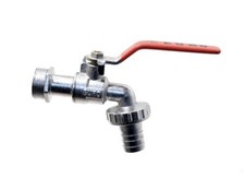 RUBINETTO A SFERA DA ESTERNO PER GIARDINO GIARDINAGGIO IN METALLO DA 3/4