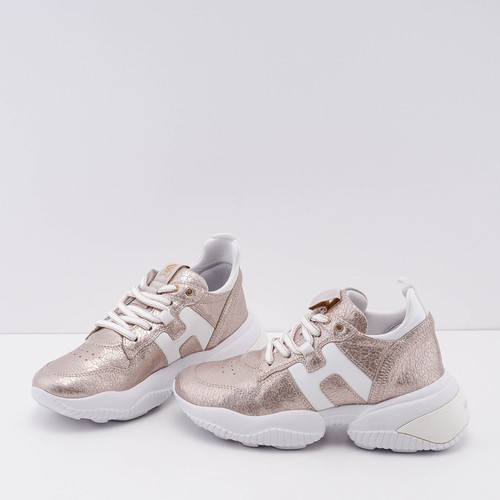 Hogan sneakers donna oro - hogan, rosa