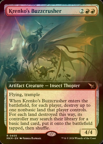 Mtg krenko buzzcrusher - mtg,