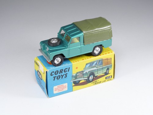 Corgi 438 land rover 109 - corgi,