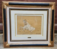 Cheval cabré par Claude