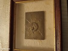 Quadro Sinisca (1929) Cellula Multiplo In Ottone