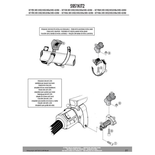 Givi s951kit2 kit attacco - givi,