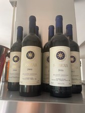 Sassicaia bottiglie vuote - bottiglie,