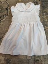 Abito Petit Bebe bianco fumè