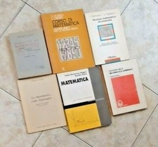 6 LIBRI DI MATEMATICA 