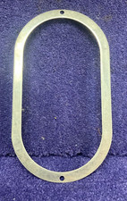 Ricambi antichi slot machine - fine anni '30 Jennings Award Card Frame Bronzo Capo